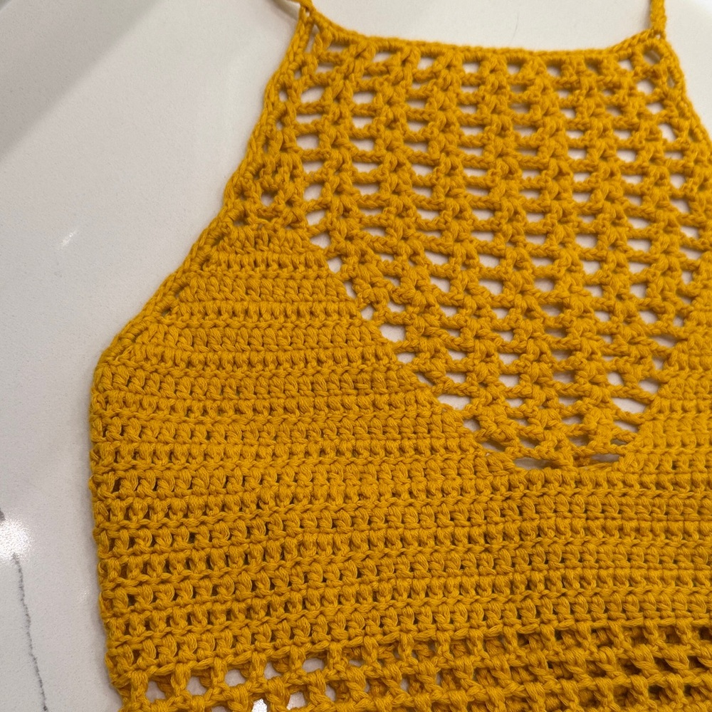 Crochet Halter Top - Picture 2 of 7